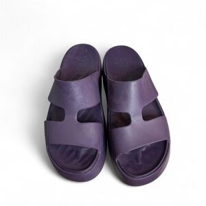 CROCS Deep Purple Slide Sandals